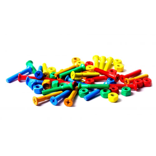 1 Inch Skateboard Warna Hardware Bolt