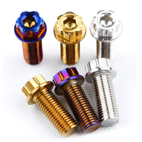 DIRT BIKE Motor Modifikasi Sekrup Titanium Custom