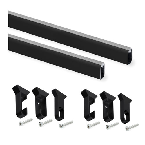 Rail lemari wernane bubuk