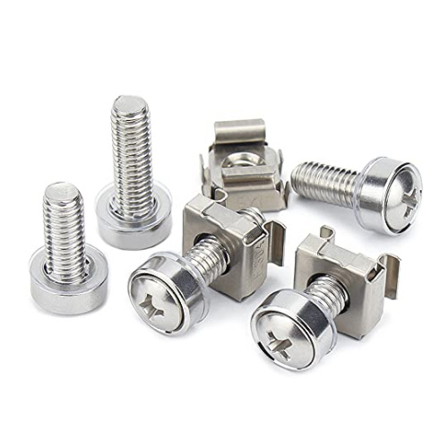 Nut kandhang rak nganggo bolt lan mesin cuci