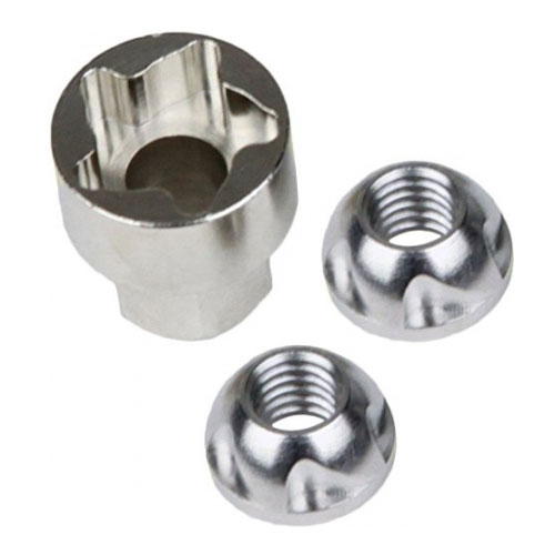 Stainless Steel Kepala Kembang Kacang Keamanan Bulat