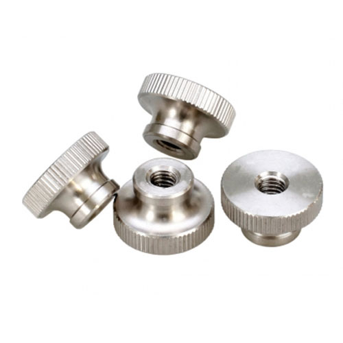 Kacang Knurled Jempol Stainless Steel